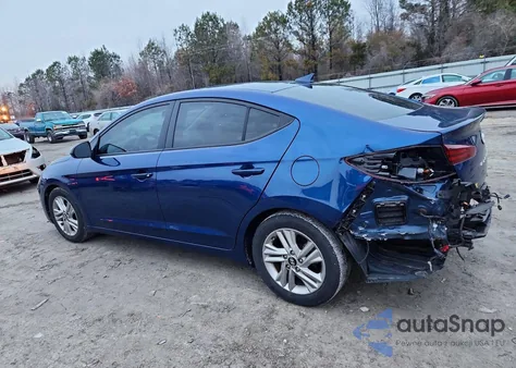 2019 Hyundai Elantra Sel из США, поврежденный, VIN 5NPD84LF6KH454616